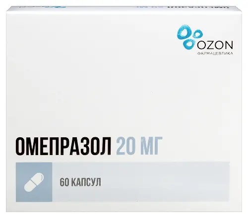 Омепразол капс киш.раств. 20мг n60