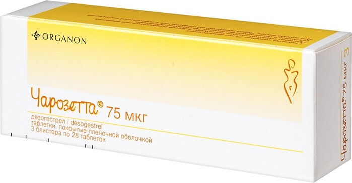 Чарозетта тб 75 мкг N 84