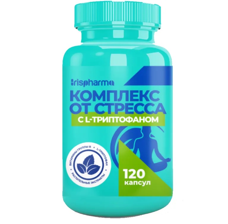 Ирисфарма Комплекс от стресса с L-триптофаном капс №120