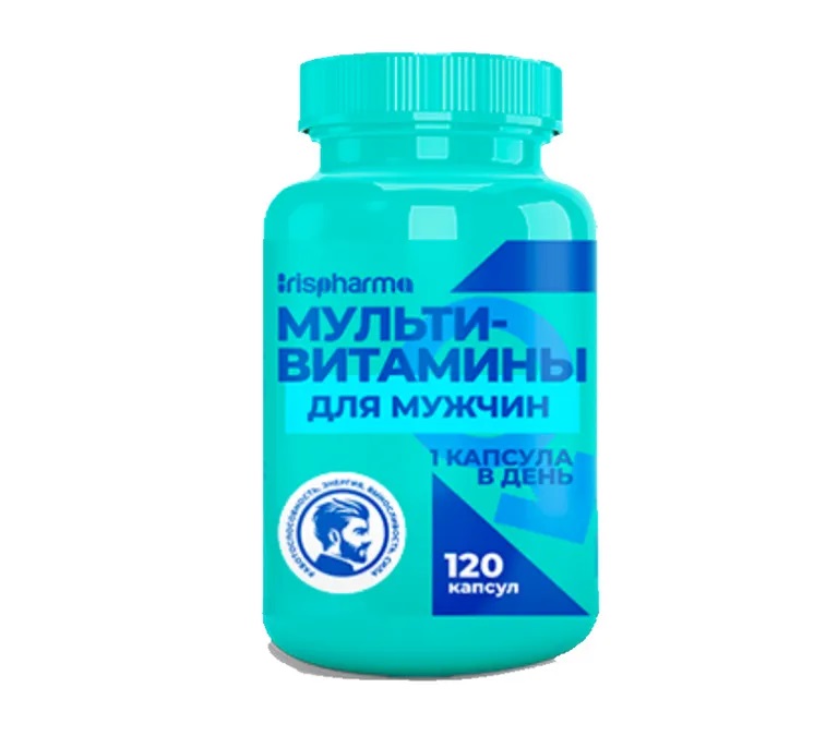 Ирисфарма Мультивитамины д/муж капс №120