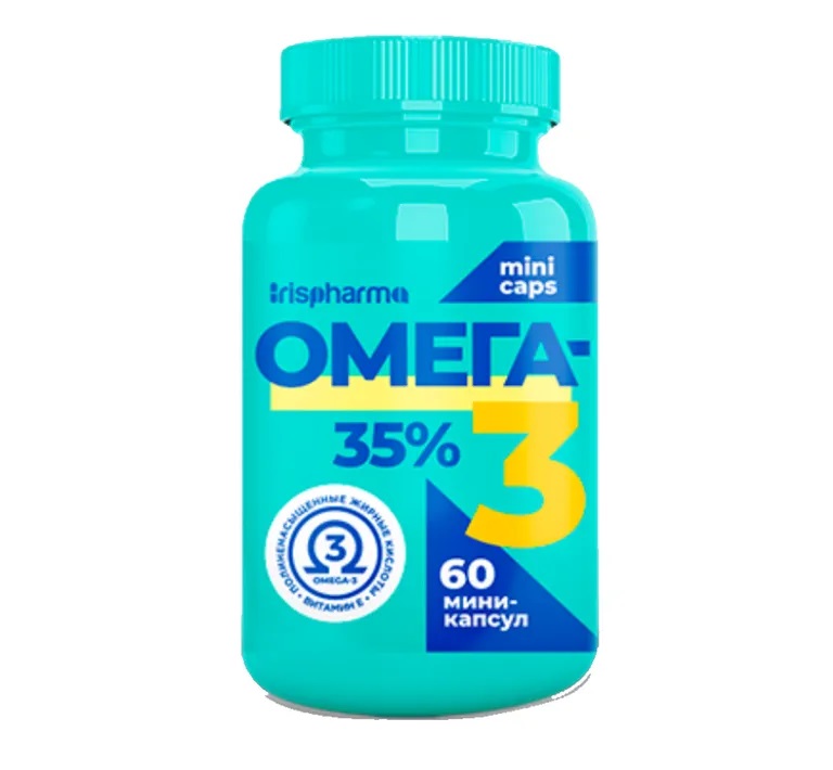 Ирисфарма Омега-3 35% 320мг капс №60