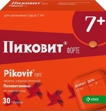 Пиковит форте тб п/о N 30