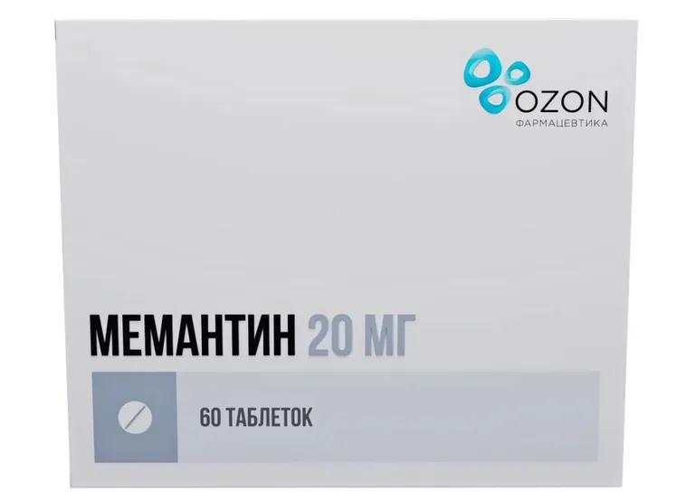 Мемантин тб 20мг №60