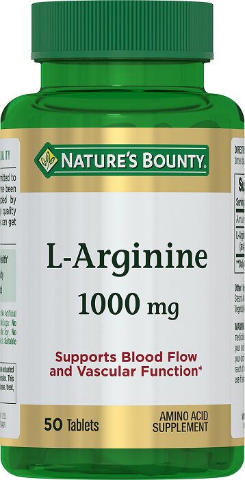 Нэйчес Баунти L-Аргинин тб 1000мг №50
