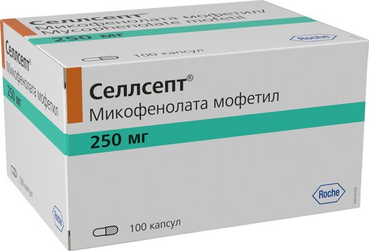 Селлсепт капс 250мг n100