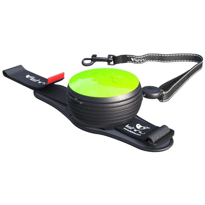 Поводок-рулетка неоновый зеленый Lishinu original р.s