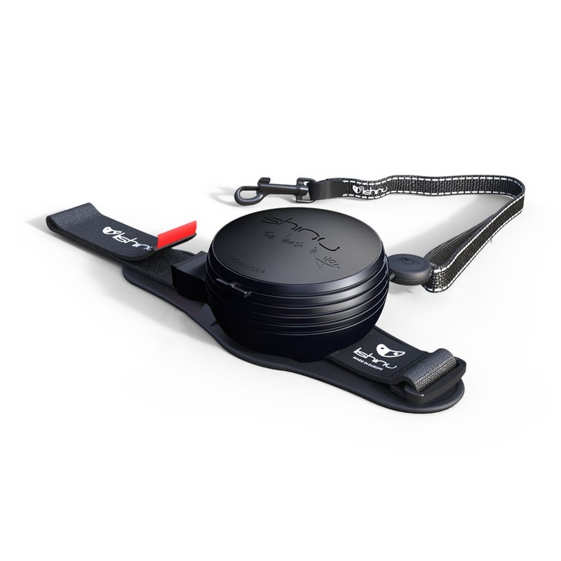 Поводок-рулетка черный Lishinu original р.m