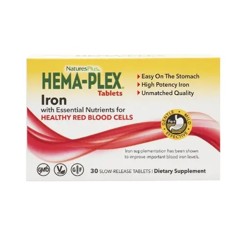 Хема плекс с длит.высв.железа таб №30