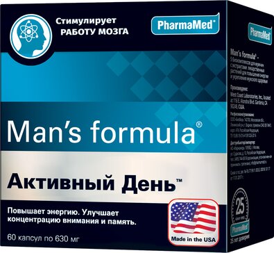 Мен-С формула Активный день капс N 60