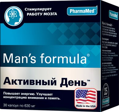 Мен-С формула Активный день капс N 30