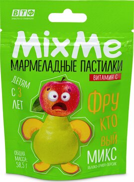 MixMe витамин С мармелад пастилки 58,5г