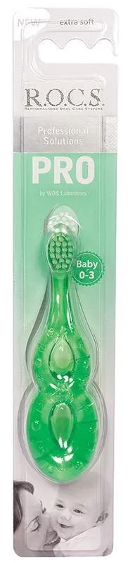 Рокс pro зубная щетка д/детей 0-3 N 1
