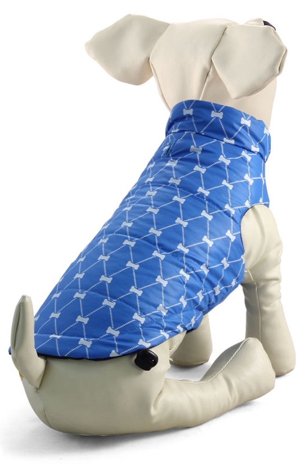 Попона для собак синяя Triol косточка р.xs