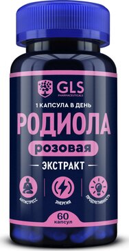 GLS родиола розовая капс n60