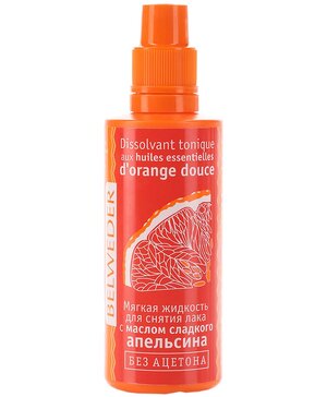 Бельведер с маслом сладкого апельсина Жидкость для снятия лака 60мл