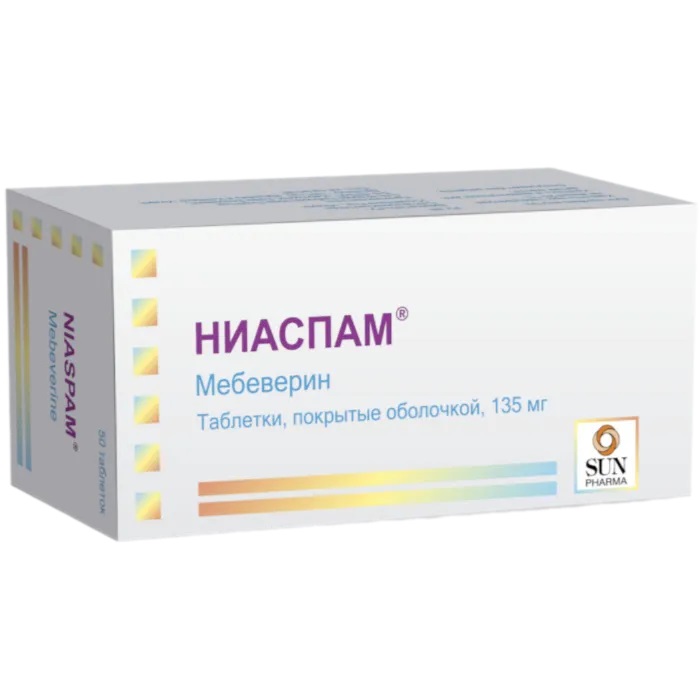 Ниаспам табл п/о 135мг N 50