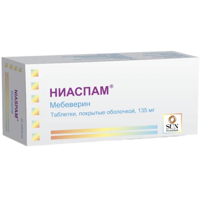 Ниаспам табл п/о 135мг N 30