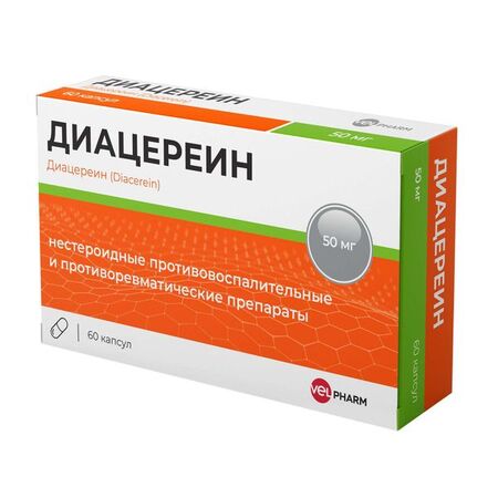 Диацереин Велфарм капс 50мг N 60