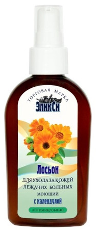 ЭликСи лосьон д/ухода за леж.больн. календула спрей 100мл N 1