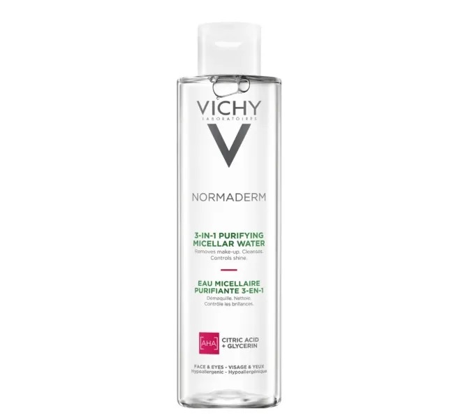 Vichy Normaderm лосьон мицеллярный 200мл для проблемной чувствительной кожи лица