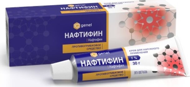 Нафтифин крем для наружного применения 1% 30г N 1