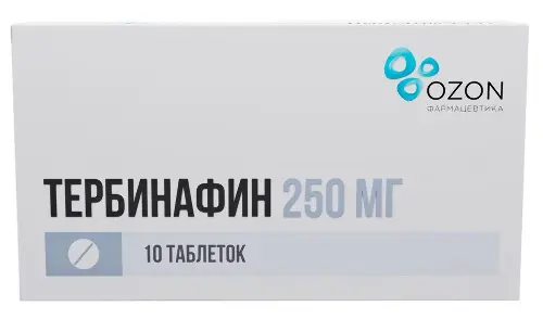 Тербинафин Озон таб 250мг N 10