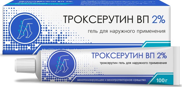 Троксерутин ВП гель 2% 100г N 1