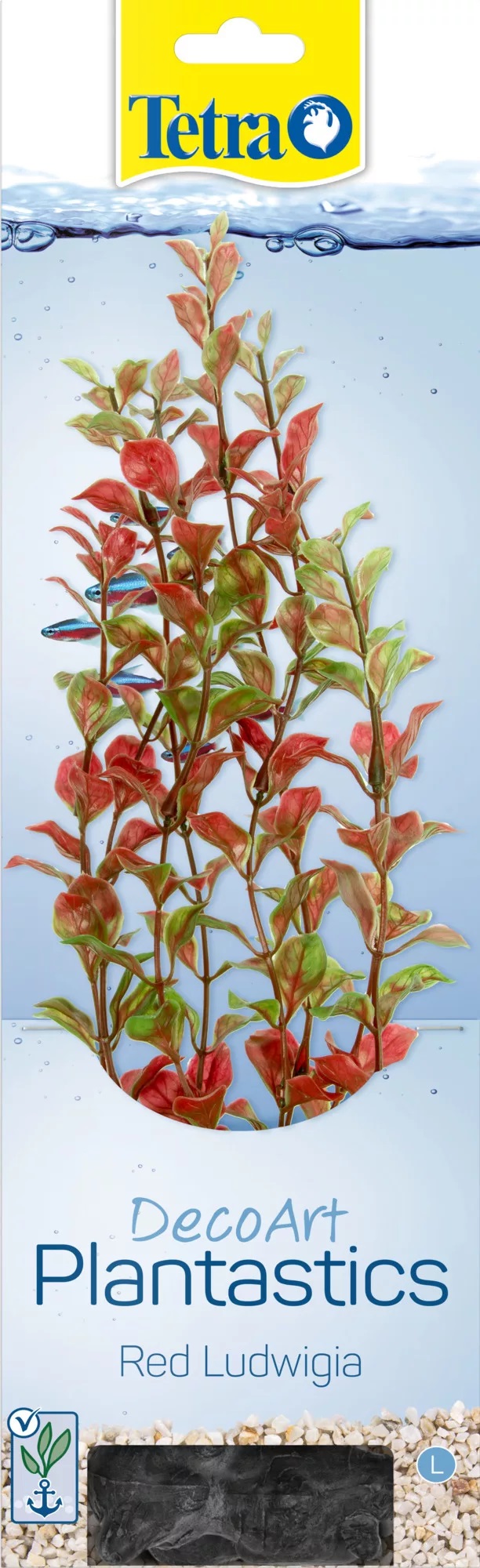 Растение искусственное Tetra deco art р.l 30см людвигия 28009
