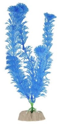 Растение флуоресцирующее синее Tetra glofish р.l 20см