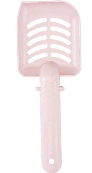 Совочек для туалета нежно-розовый Imac paletta 23см