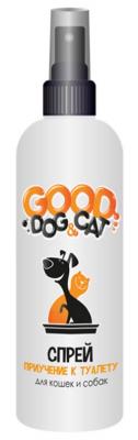 Спрей для приучения к туалету собак и кошек Good dog&cat 150 мл