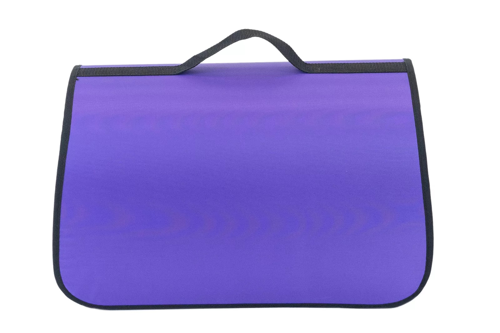 Сумка-переноска жесткая фиолетовая Чип саквояж нейлон пластик 36.5х22х22см №1