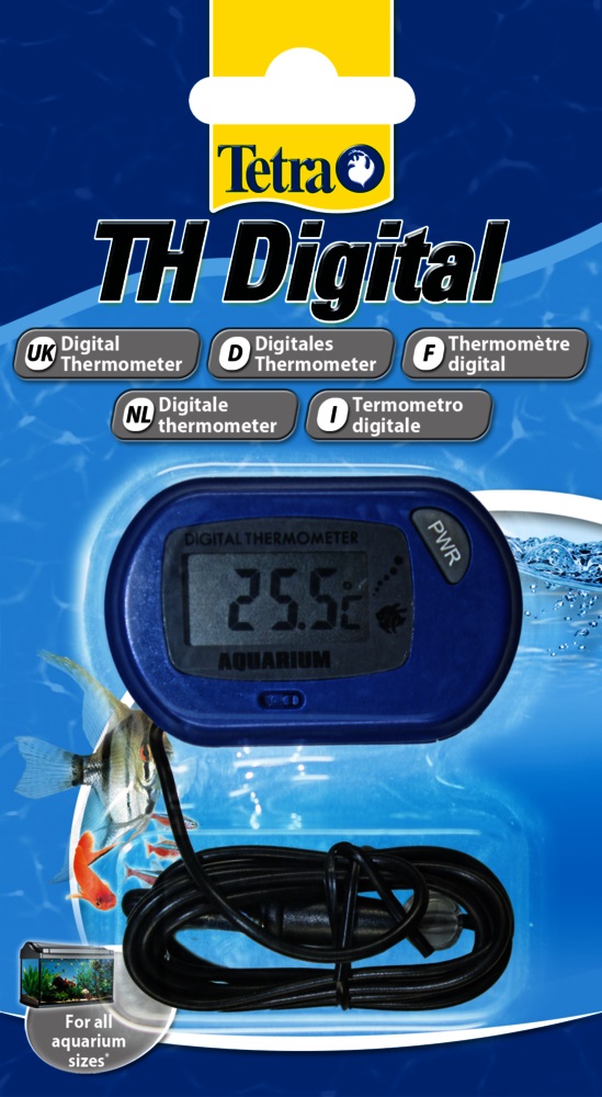Термометр цифровой для точного измерения температуры воды в аквариуме Tetra th digital thermometer