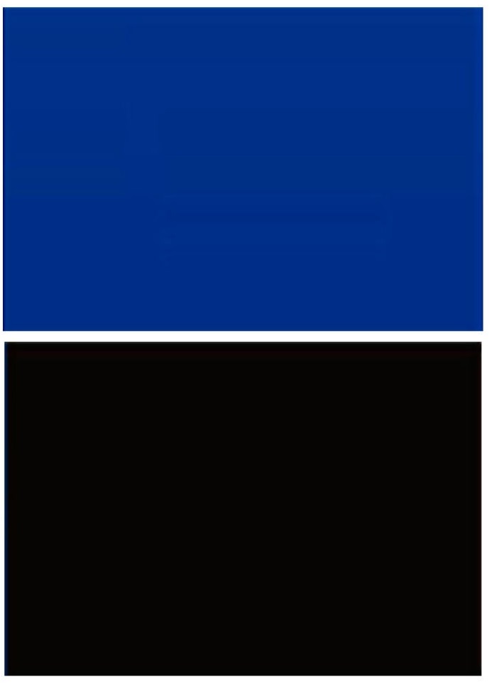 Фон двухсторонний плотный для аквариума Barbus синий 3d/черный 3d 30х62см 034