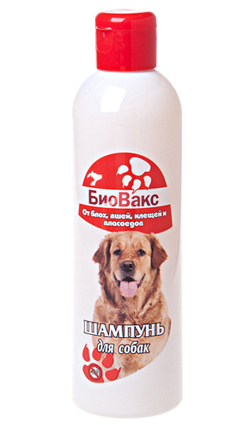 Шампунь инсектицидный для собак Биовакс 250 мл