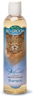 Шампунь кондиционирующий для кошек Bio-groom silky cat shampoo 237 мл с протеином и ланолином