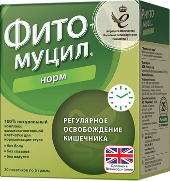Фитомуцил норм пак 5 г N 30