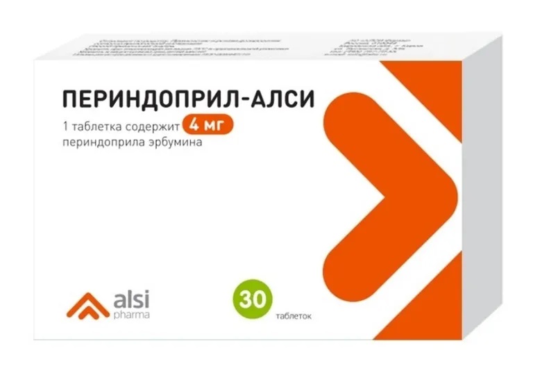 Периндоприл таб 4мг N 30