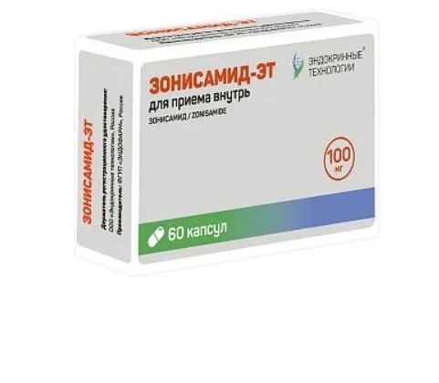 Зонисамид-ЭТ капс 100мг N 60