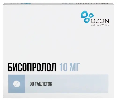 Бисопролол табл 10мг N 90