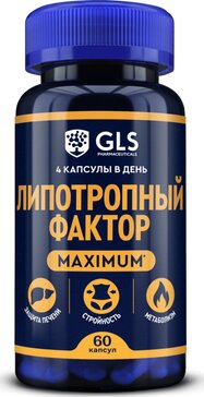 GLS липотропный фактор капс n60