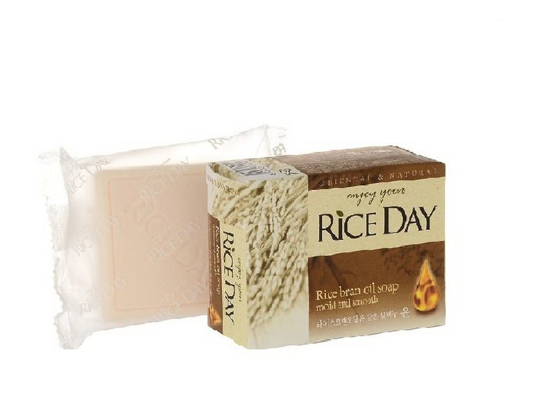LION Туалетное мыло с рисовыми отрубями «RICE DAY», 100 гр N 1