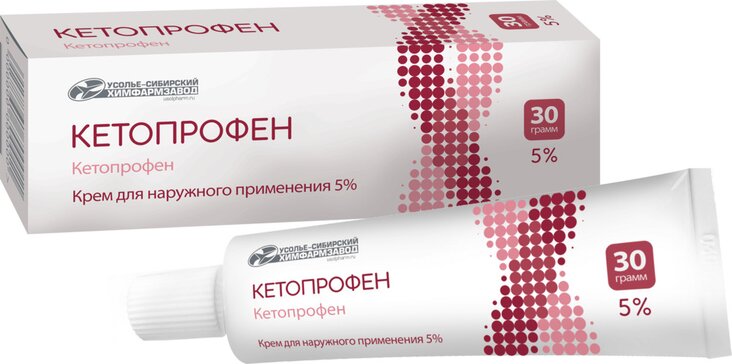 Кетопрофен крем  5% 30г N 1