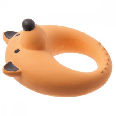 Игрушка кольцо-лиса для собак Zooone латекс 11см l-431