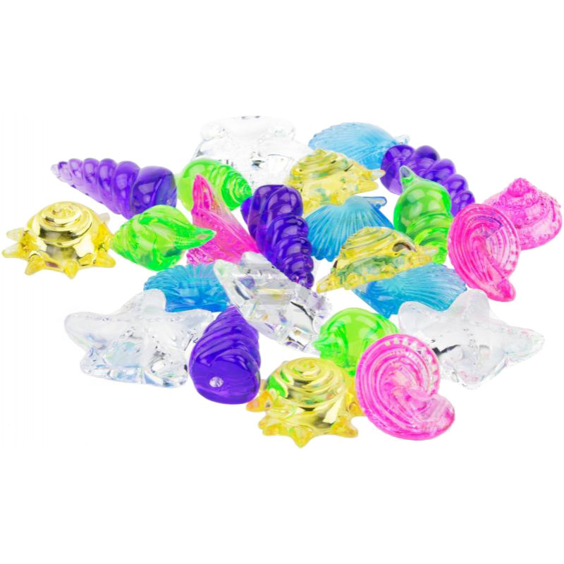 Ракушки для аквариума разноцветные прозрачные Trixie n24