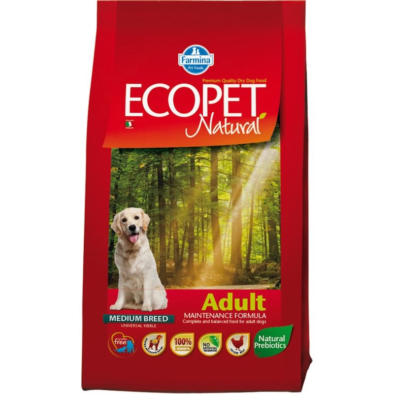 Корм для собак Farmina ecopet natural adult 12 кг