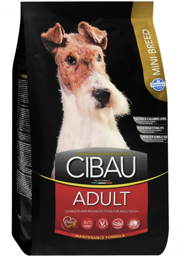 Корм для собак мелких пород Farmina cibau adult mini 2.5 кг