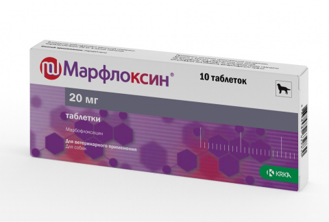 Марфлоксин таб 20 мг n10