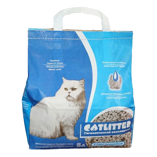 Наполнитель комкующийся для кошек Catlitter carbon maxi 5 л