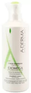 A-Derma Exomega смягчающий крем 400мл для ухода за атопичной кожей лица и тела